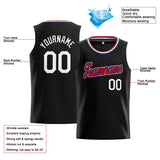 Custom Stitched Basketball Jersey for Men, Women And Kids Black-Red-Royal-White