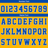 Custom Yellow Blue Short Sleeve Hoodies for Men Women Shirts with Hoods Printed Name Logo