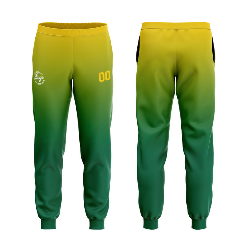 Custom Grass Green Yellow Sweatshirt Hoodie For Men Women Girl Boy Print Your Logo Name Number