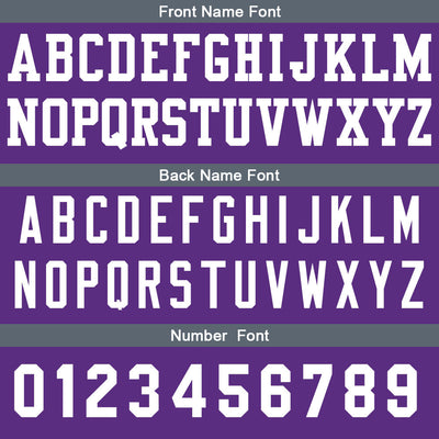 Custom Basketball Jersey Personalized Stitched Team Name Number Logo Black&Purple enthsush