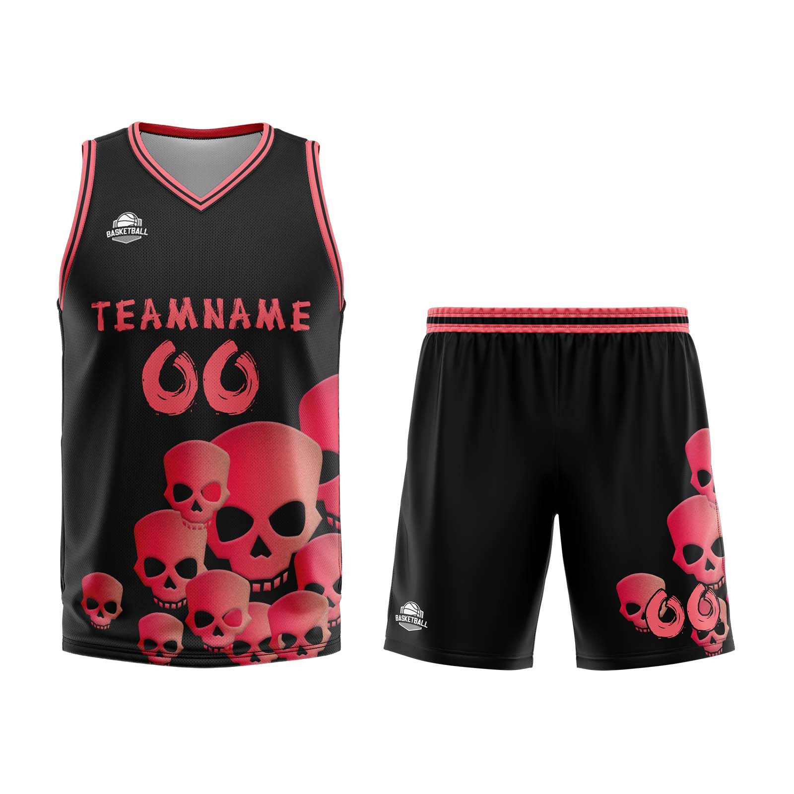 Custom Fluid Pink Basketball Jersey Uniform Suit Printed Your Logo Name Number enthsush