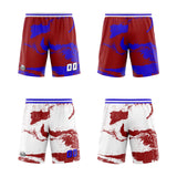Custom Red Royal Reversible Basketball Suit for Adults and Kids Personalized Jersey