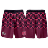 Custom Plum Red Basketball Jersey Uniform Suit Printed Your Logo Name Number