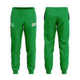 Custom Green White Sweatshirt Hoodie For Men Women Girl Boy Print Your Logo Name Number