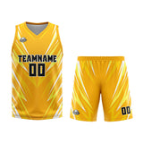 Custom Orange Basketball Jersey Uniform Suit Printed Your Logo Name Number