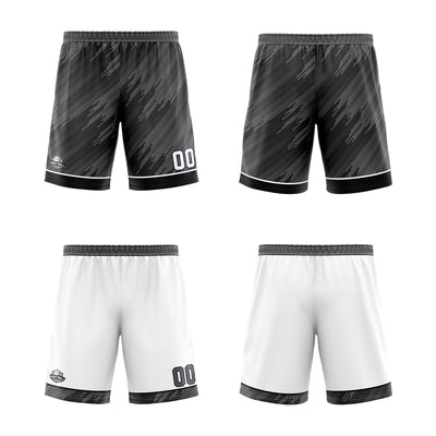 Custom Grey Reversible Basketball Suit for Adults and Kids Personalized Jersey enthsush