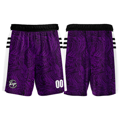 Custom Black Purple Basketball Jersey Uniform Suit Printed Your Logo Name Number enthsush