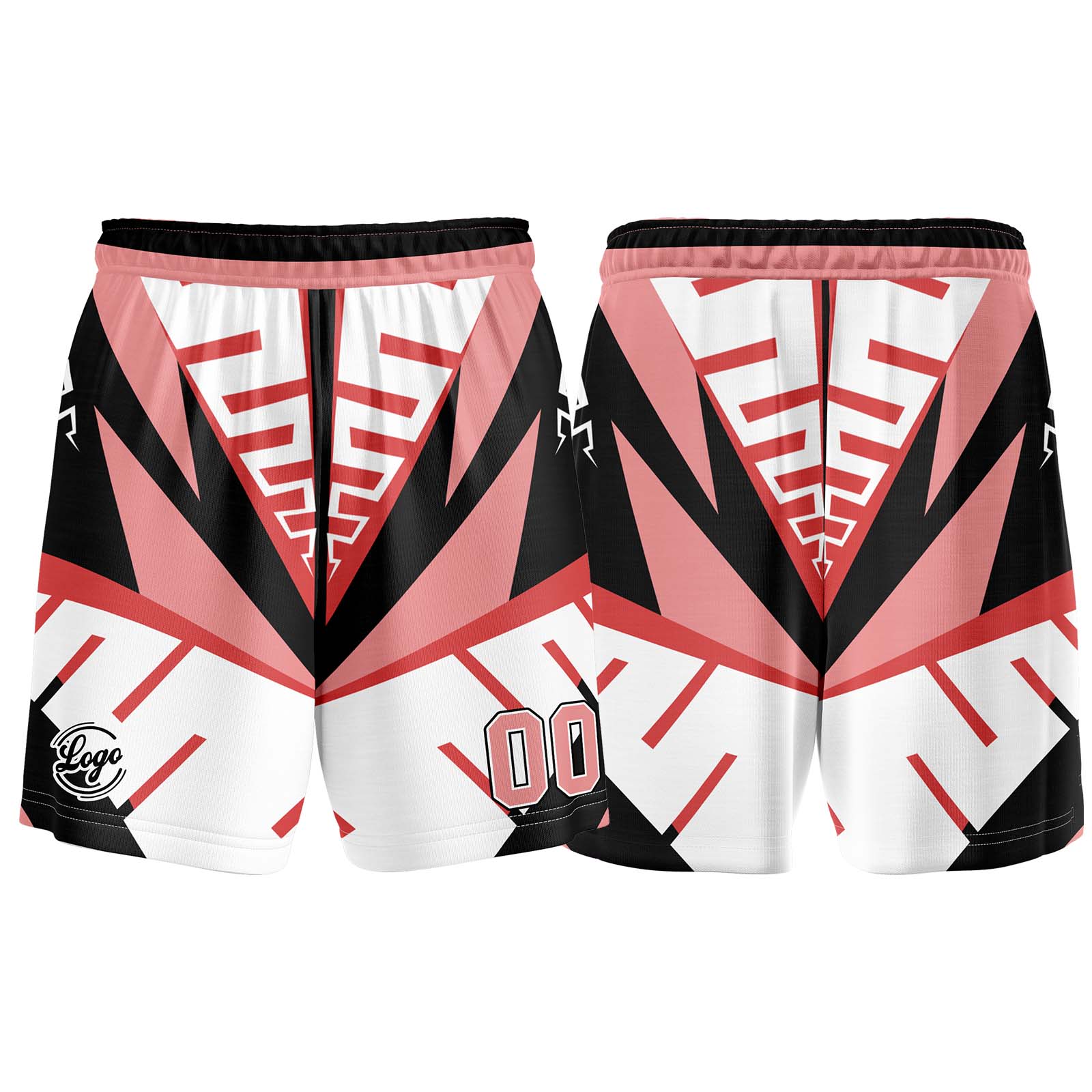 Custom White Black Light Red Basketball Jersey Uniform Suit Printed Your Logo Name Number enthsush