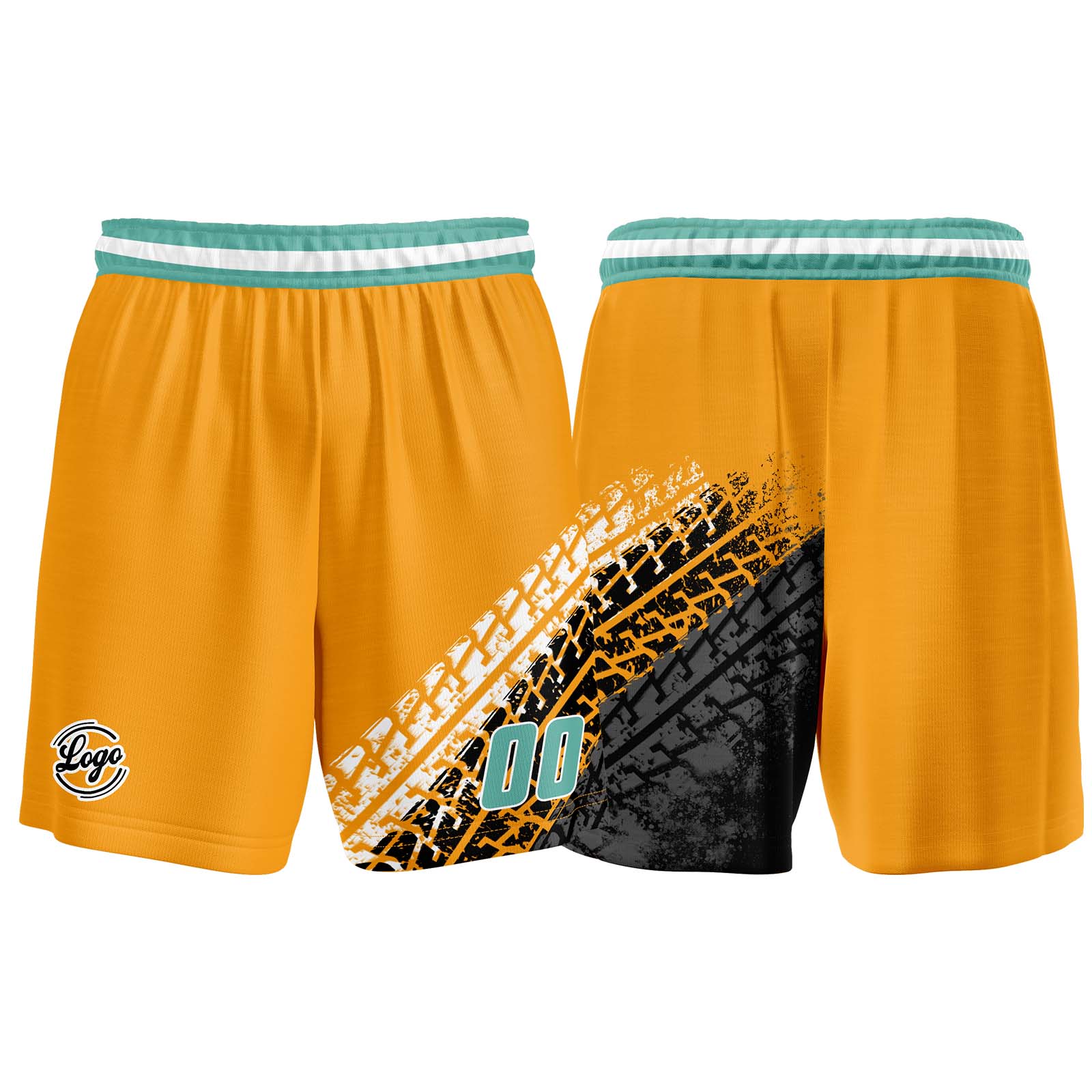 Custom Light Orange Basketball Jersey Uniform Suit Printed Your Logo Name Number enthsush