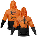 Custom Sweatshirt Hoodie Add Text and Design Personalized Halloween Hooded Sweatshirt enthsush