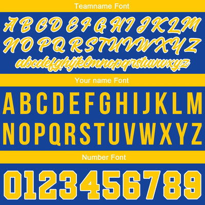 Custom Stitched Basketball Jersey for Men, Women  And Kids Royal-Yellow enthsush