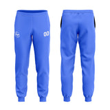 Custom Pink Light Blue Sweatshirt Hoodie For Men Women Girl Boy Print Your Logo Name Number