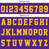 Custom Basketball Jersey Uniform Suit Printed Your Logo Name Number White-Purple