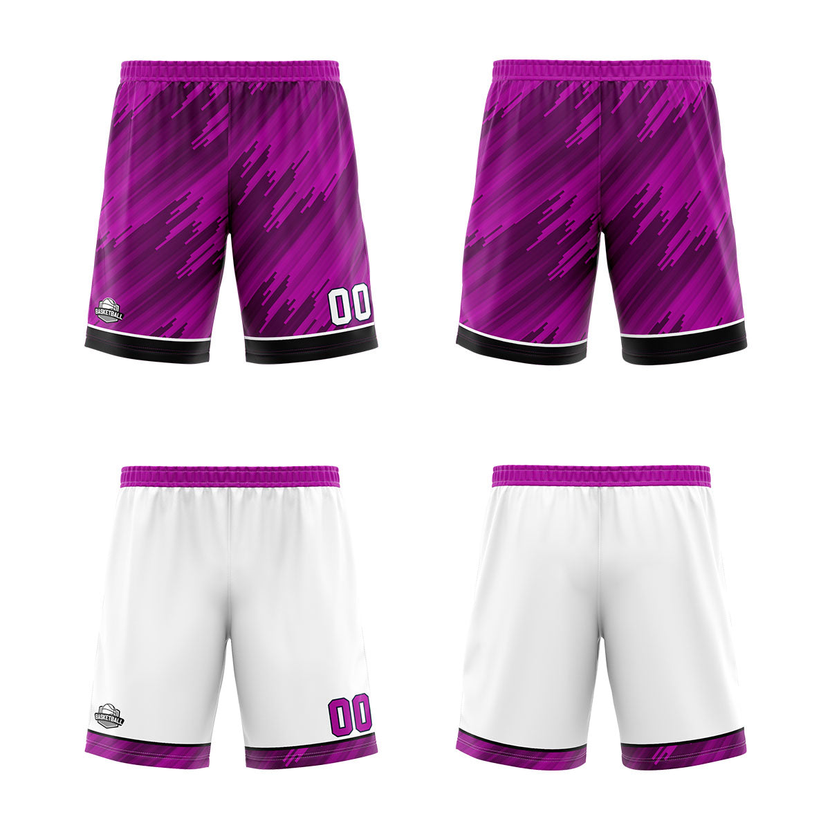 Custom Rose Reversible Basketball Suit for Adults and Kids Personalized Jersey enthsush