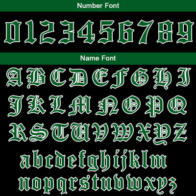 Custom Varsity Jacket Letterman jacket for Men, Women and Youth Green Black enthsush