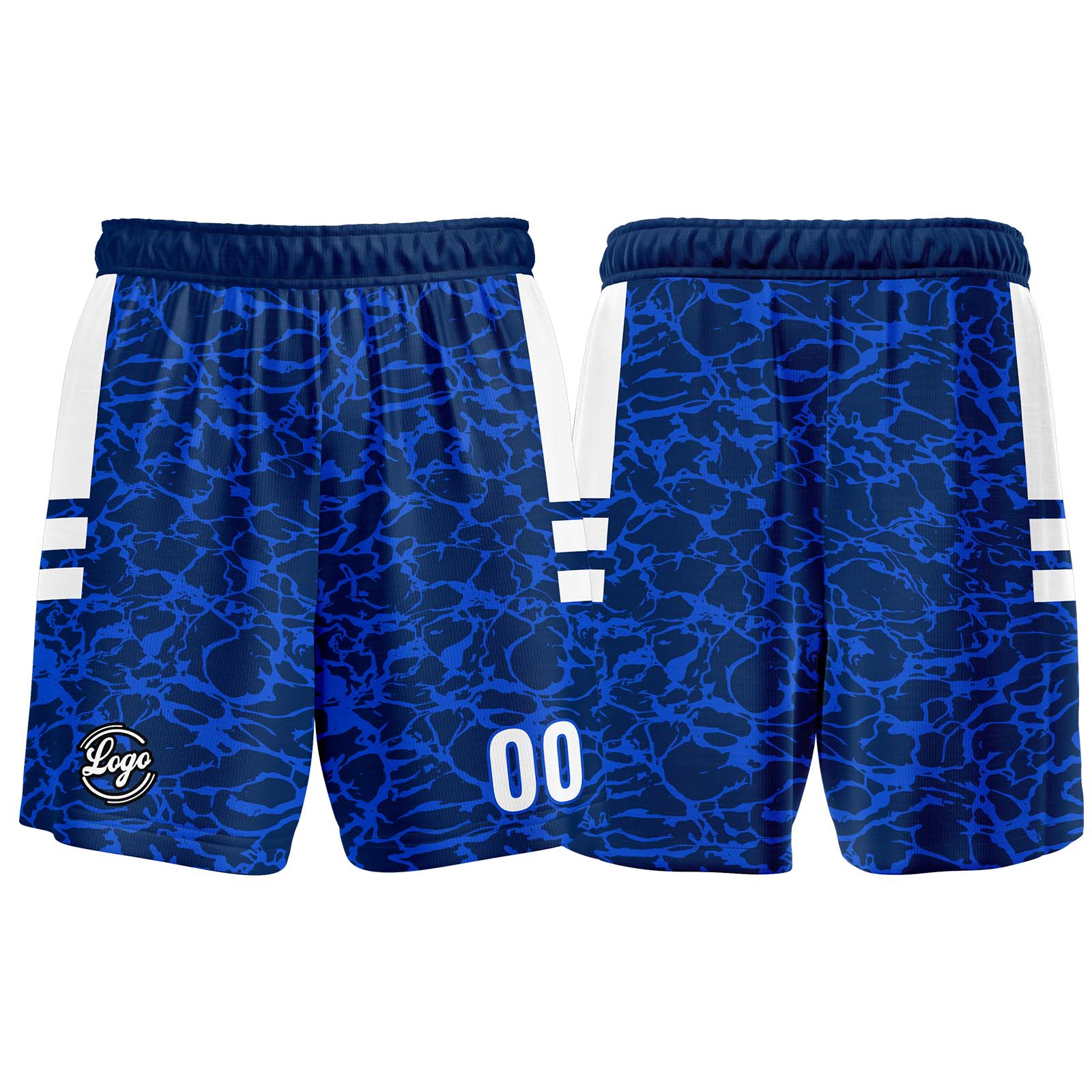 Custom Royal Basketball Jersey Uniform Suit Printed Your Logo Name Number enthsush