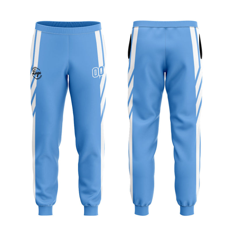 Custom Light Blue Sweatshirt Hoodie For Men Women Girl Boy Print Your Logo Name Number