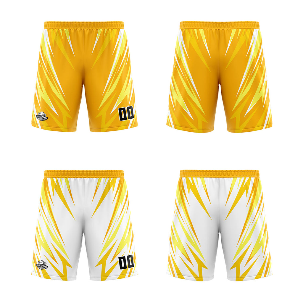 Custom Orange Reversible Basketball Suit for Adults and Kids Personalized Jersey enthsush
