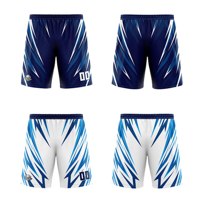Custom Dark Blue Reversible Basketball Suit for Adults and Kids Personalized Jersey enthsush