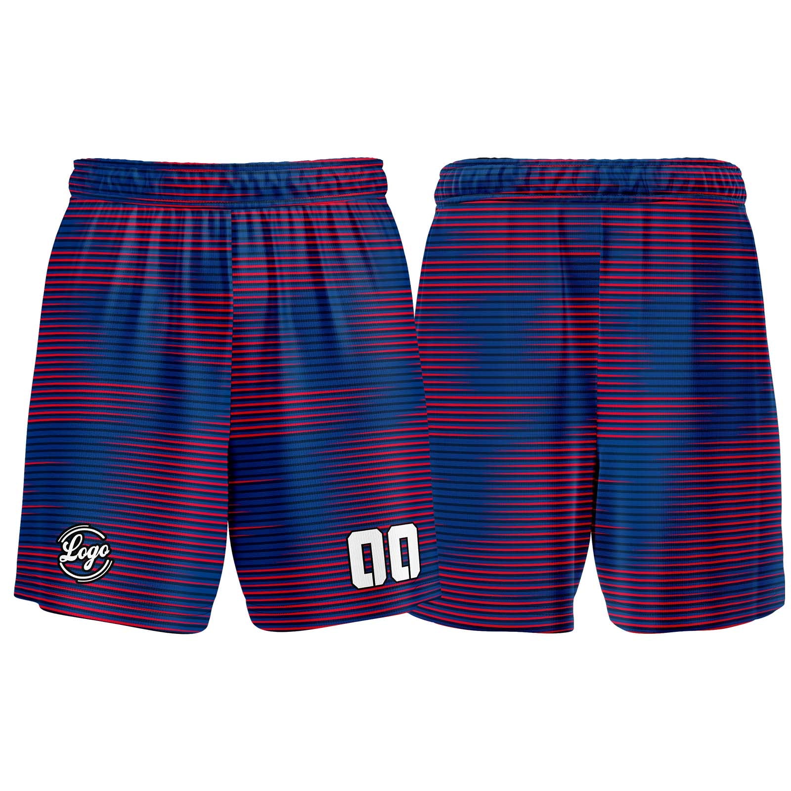 Custom Blue Red Basketball Jersey Uniform Suit Printed Your Logo Name Number enthsush