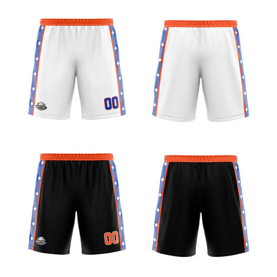 Custom Royal Orange Reversible Basketball Suit for Adults and Kids Personalized Jersey enthsush