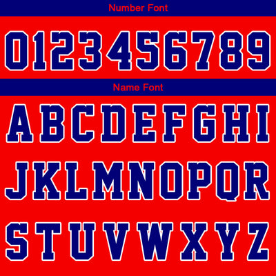 Custom Basketball Soccer Football Shooting Long T-Shirt for Adults and Kids Red&Royal enthsush