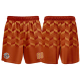 Custom Burnt Orange Basketball Jersey Uniform Suit Printed Your Logo Name Number