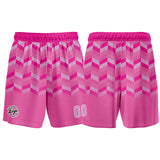 Custom Pink Basketball Jersey Uniform Suit Printed Your Logo Name Number