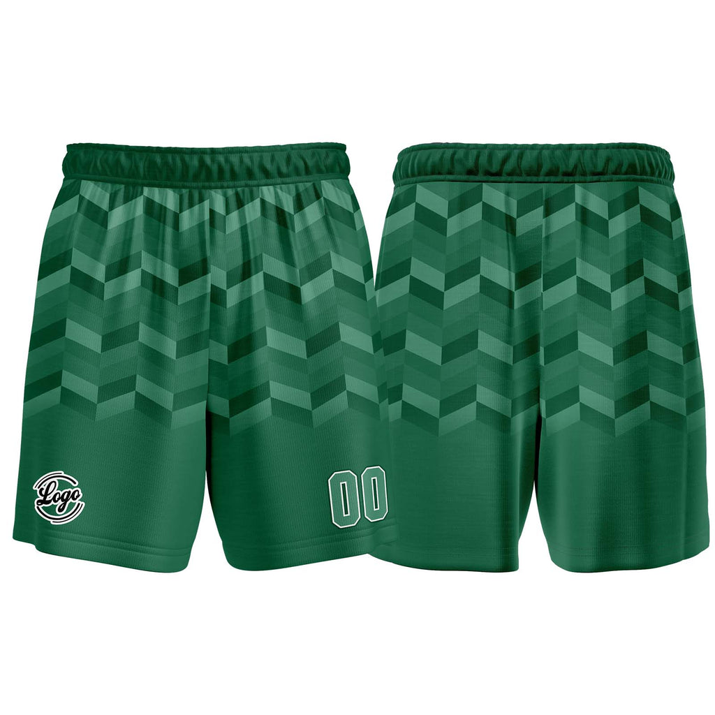 Custom Green Basketball Jersey Uniform Suit Printed Your Logo Name Number enthsush