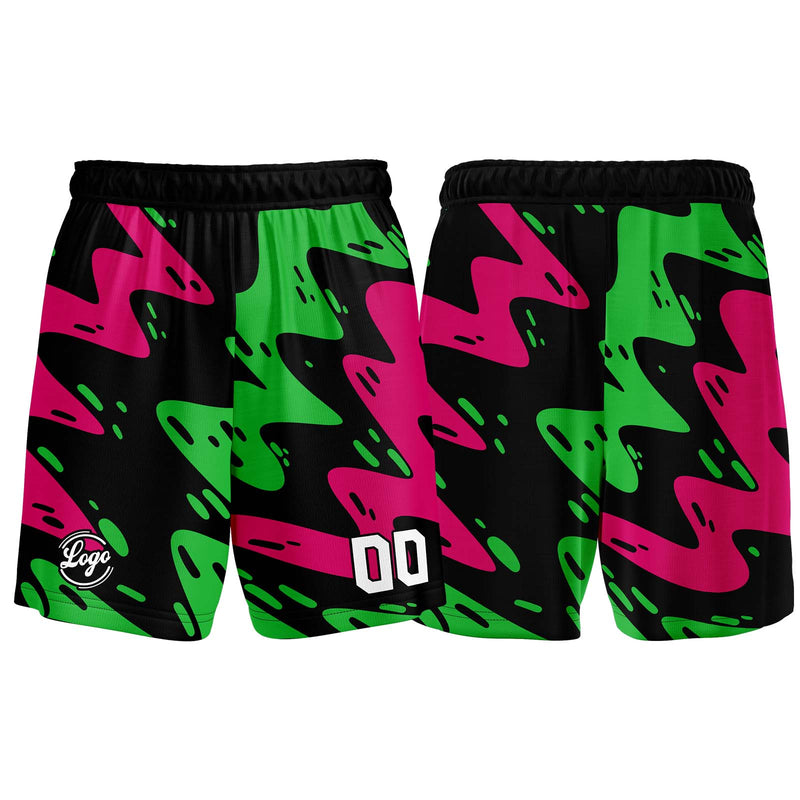 Custom Black Rose Green Basketball Jersey Uniform Suit Printed Your Logo Name Number