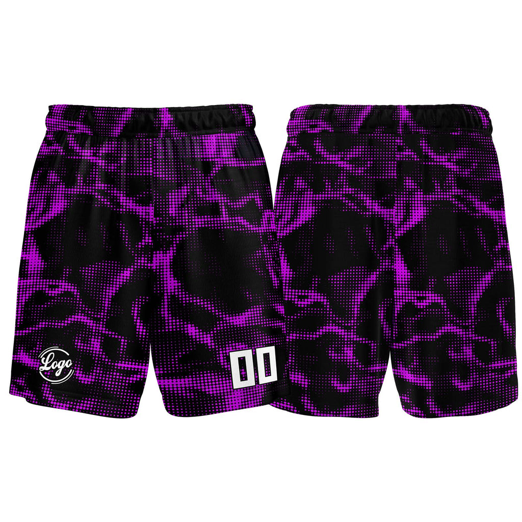 Custom Black Purple Basketball Jersey Uniform Suit Printed Your Logo Name Number enthsush