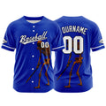 Custom Baseball Jersey Personalized Baseball Shirt for Men Women Kids Youth Teams Stitched and Print Blue enthsush