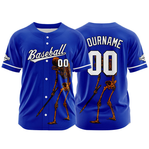 Custom Baseball Jersey Personalized Baseball Shirt for Men Women Kids Youth Teams Stitched and Print Blue enthsush