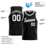 Custom Stitched Basketball Jersey for Men, Women And Kids Black-White-Gray