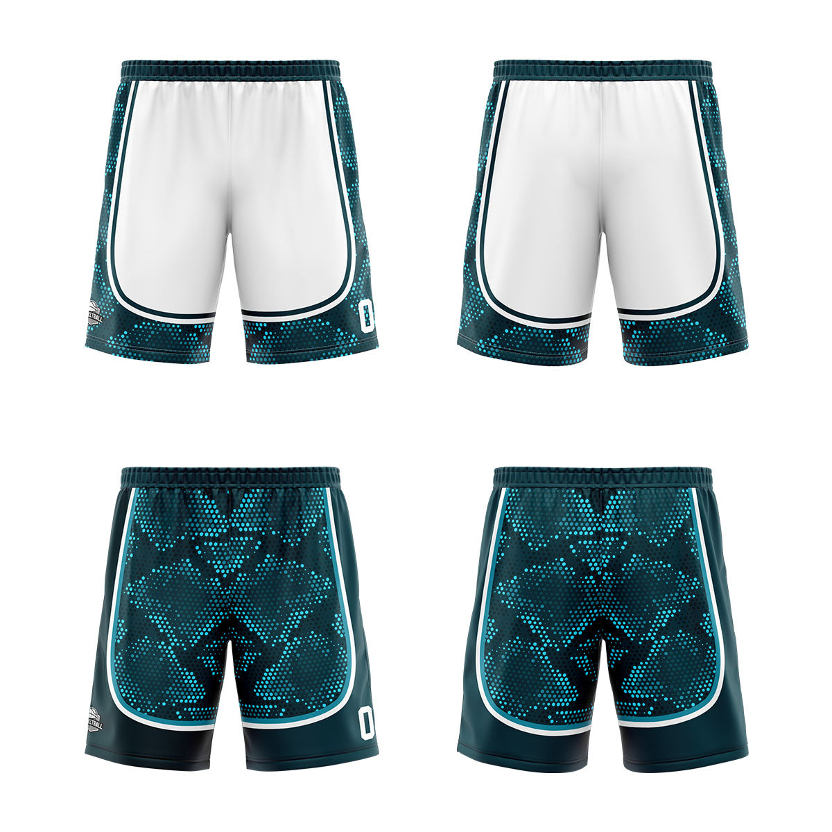 Custom Dark Green Reversible Basketball Suit for Adults and Kids Personalized Jersey enthsush