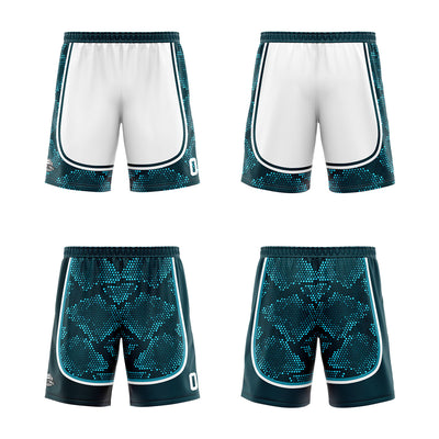 Custom Dark Green Reversible Basketball Suit for Adults and Kids Personalized Jersey enthsush