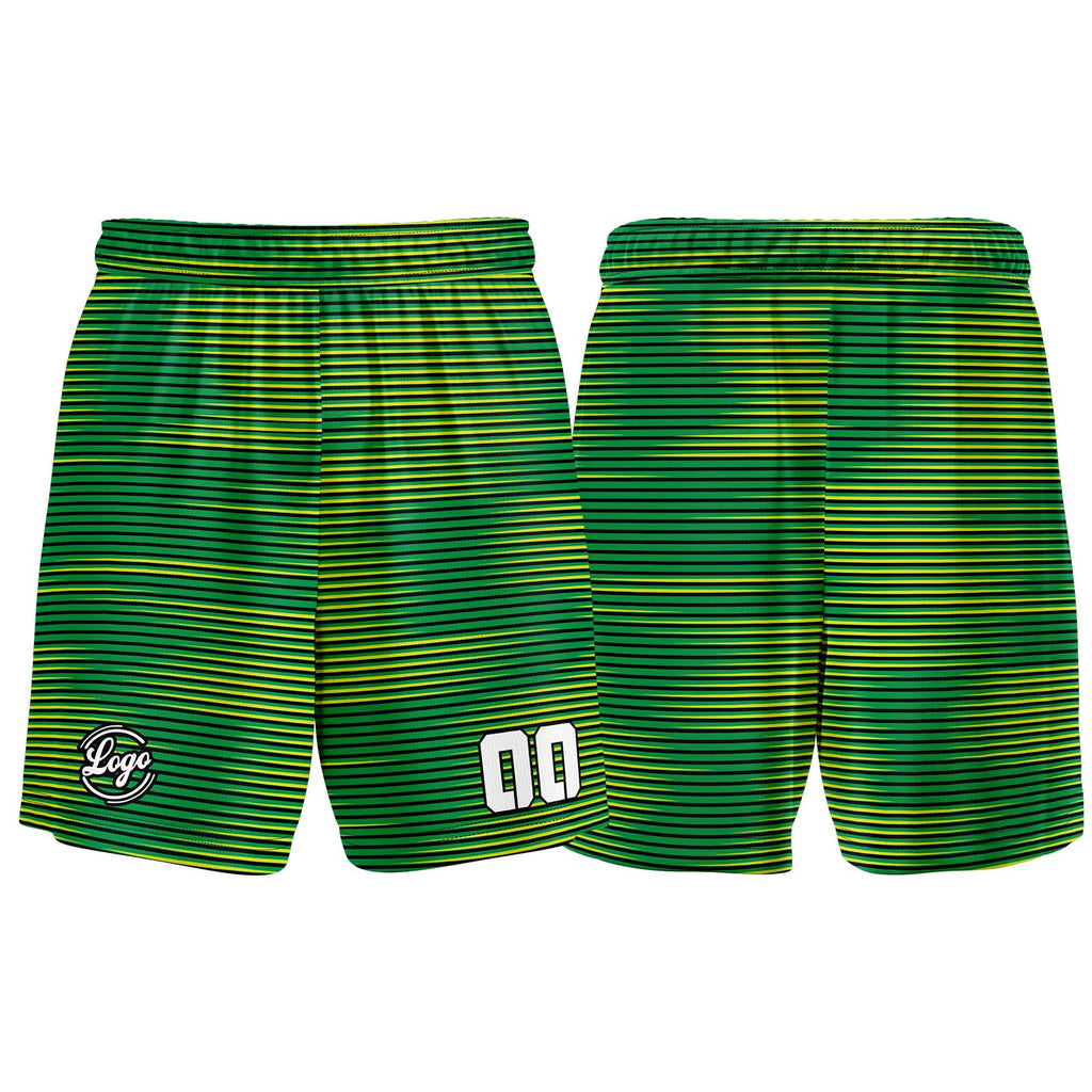 Custom Green Basketball Jersey Uniform Suit Printed Your Logo Name Number enthsush