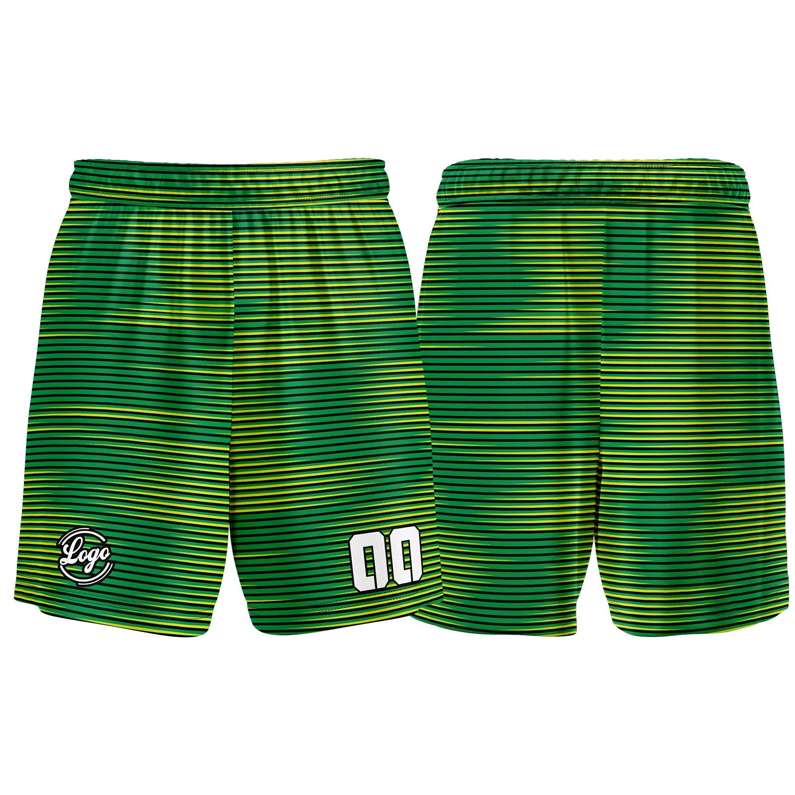 Custom Green Basketball Jersey Uniform Suit Printed Your Logo Name Number enthsush