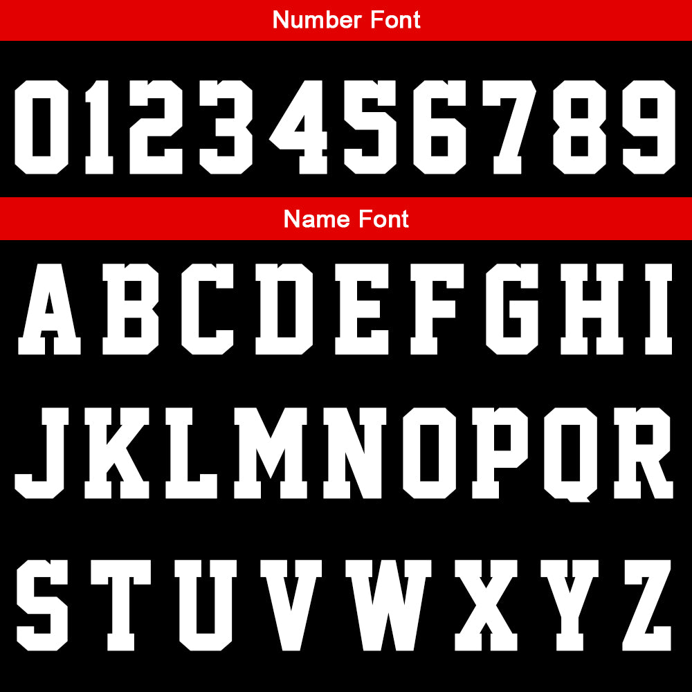 Custom Black Red Reversible Basketball Suit for Adults and Kids Personalized Jersey enthsush
