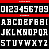 Custom Black Red Reversible Basketball Suit for Adults and Kids Personalized Jersey