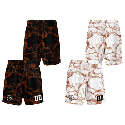 Custom Black Brown Reversible Basketball Suit for Adults and Kids Personalized Jersey enthsush