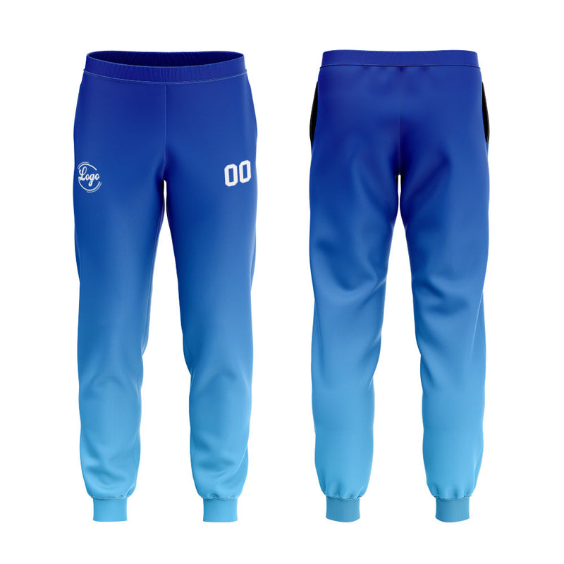 Custom Blue Sweatshirt Hoodie For Men Women Girl Boy Print Your Logo Name Number