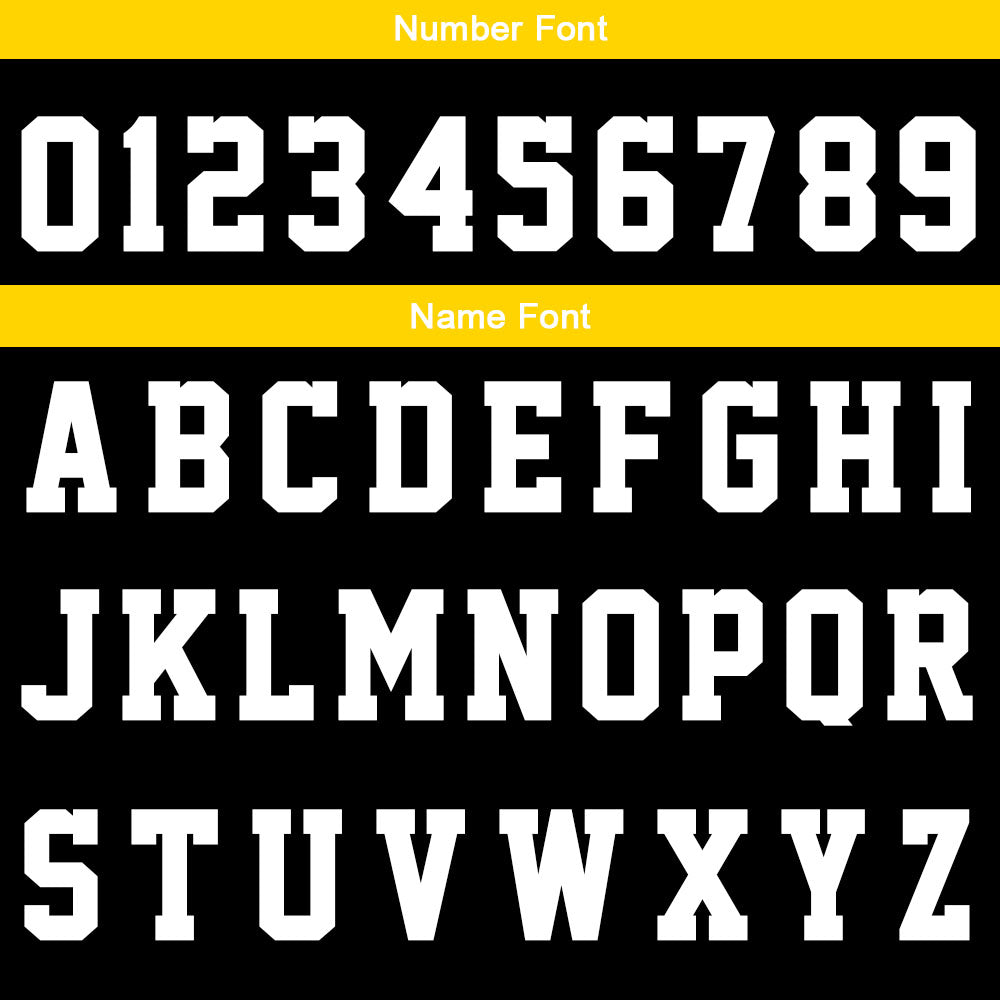 Custom Black Yellow Reversible Basketball Suit for Adults and Kids Personalized Jersey enthsush