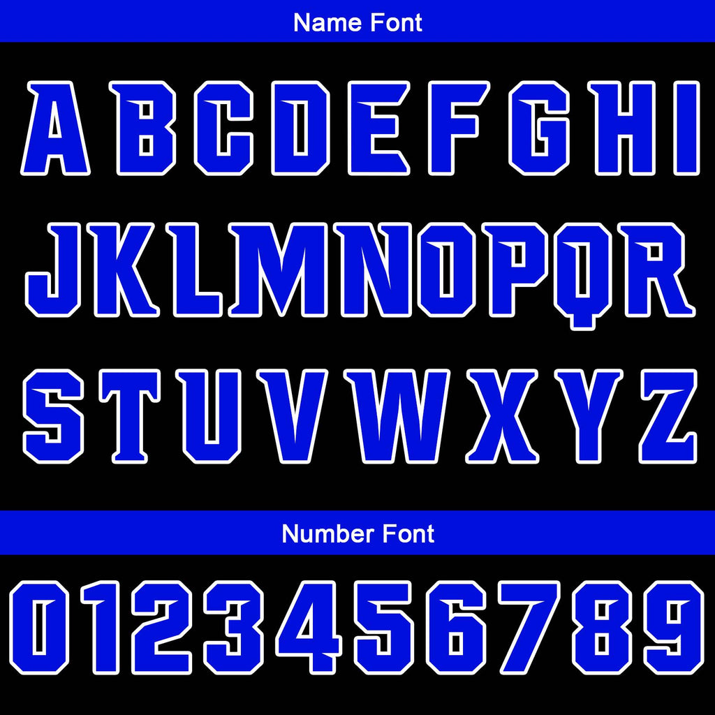 Custom Black Blue Basketball Jersey Uniform Suit Printed Your Logo Name Number enthsush
