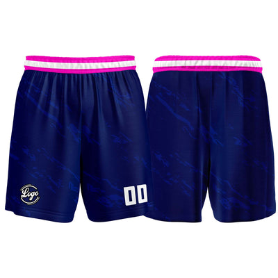 Custom Navy Pink Basketball Jersey Uniform Suit Printed Your Logo Name Number enthsush