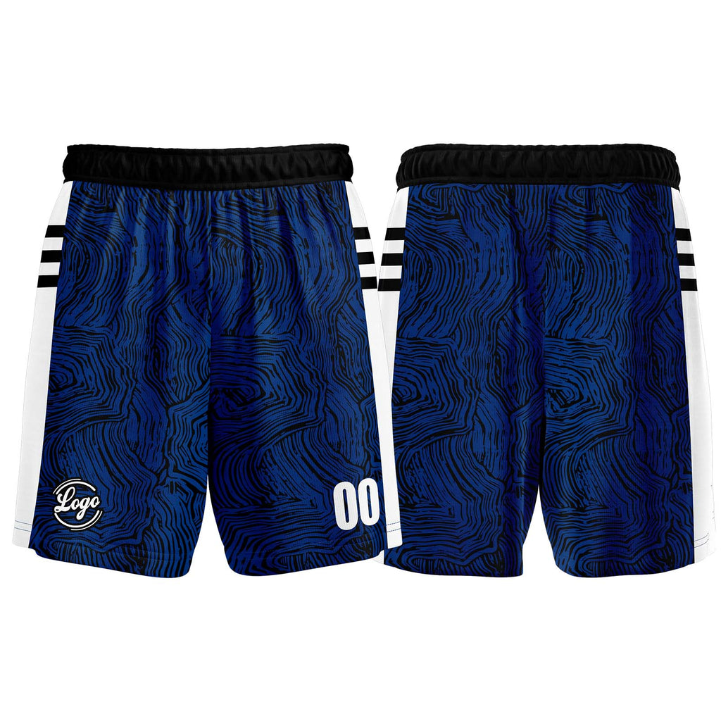 Custom Black Blue Basketball Jersey Uniform Suit Printed Your Logo Name Number enthsush