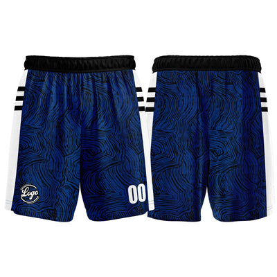Custom Black Blue Basketball Jersey Uniform Suit Printed Your Logo Name Number enthsush