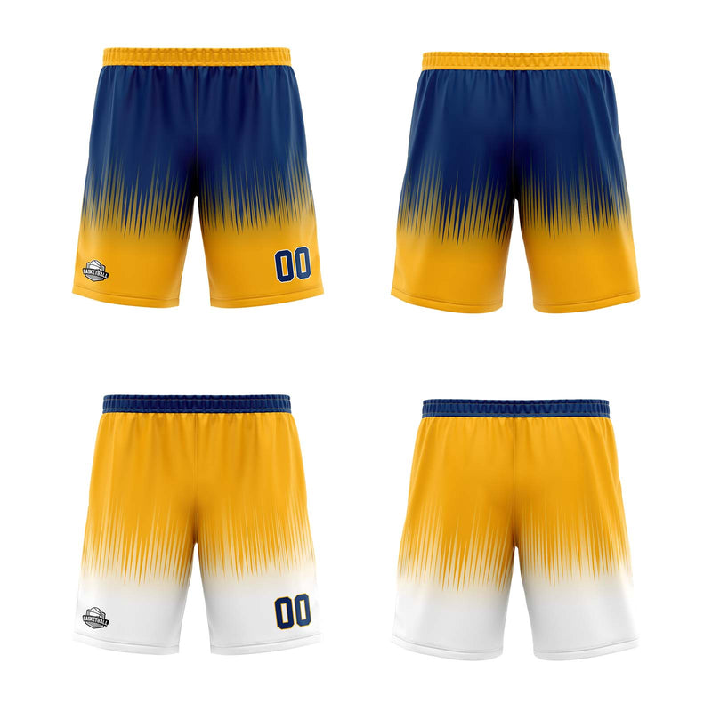 Custom Navy Orange Reversible Basketball Suit for Adults and Kids Personalized Jersey