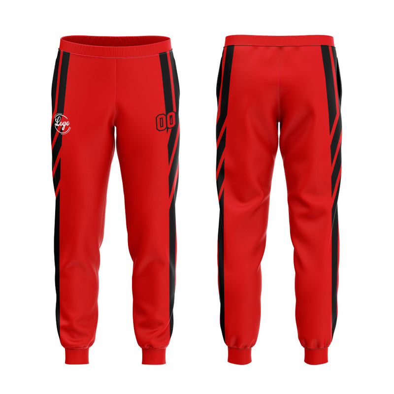 Custom Red Sweatshirt Hoodie For Men Women Girl Boy Print Your Logo Name Number