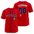 Custom Baseball Uniforms High-Quality for Adult Kids Optimized for Performance Red enthsush